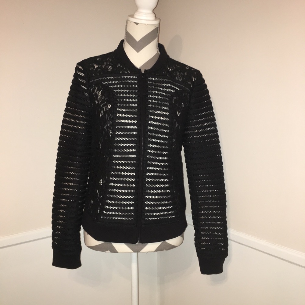 Finity | Lace Zip Front Jacket. - image 2